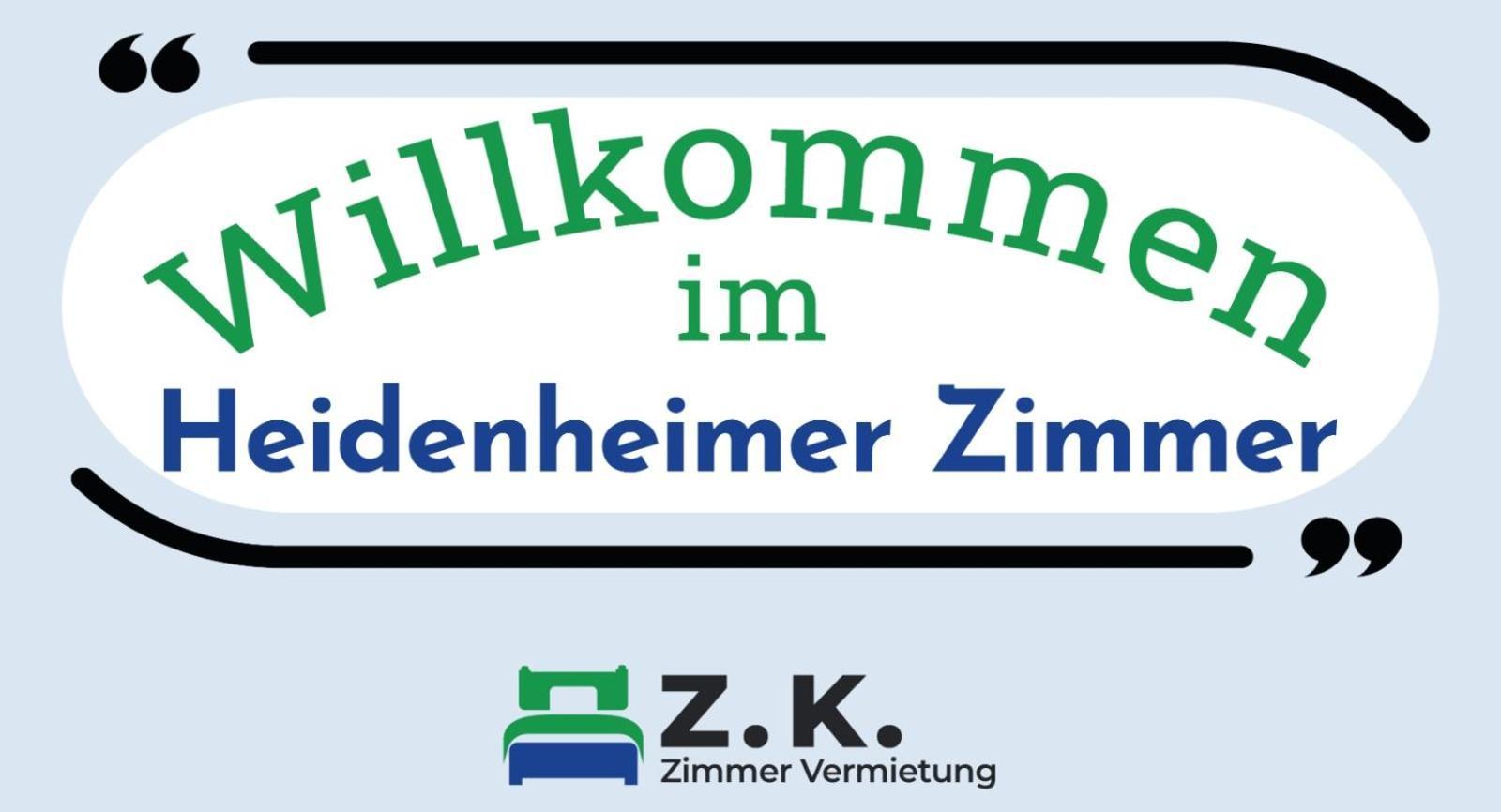 Heidenheimer Zimmer Esterno foto